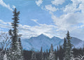 Echo in the mountains