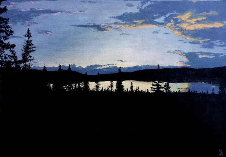 Sunset in Alaska