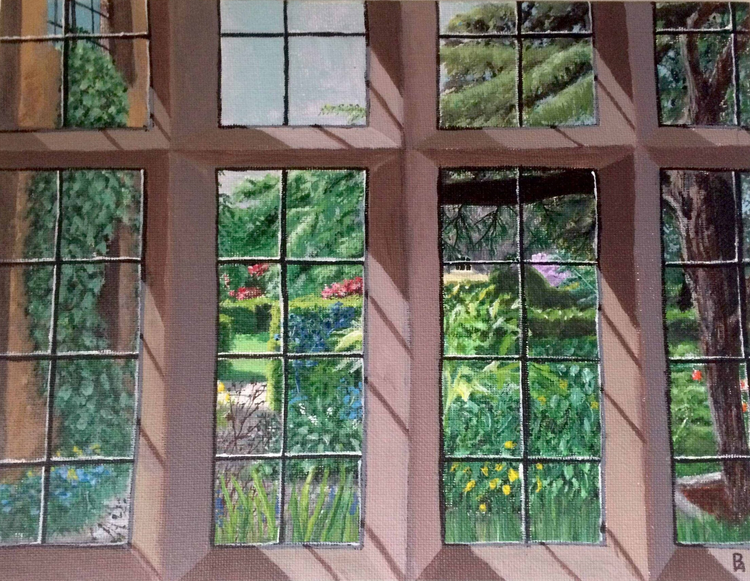 The view from Hidcote